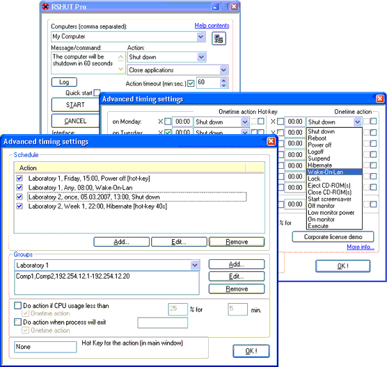 RSHUT PRO Screenshot